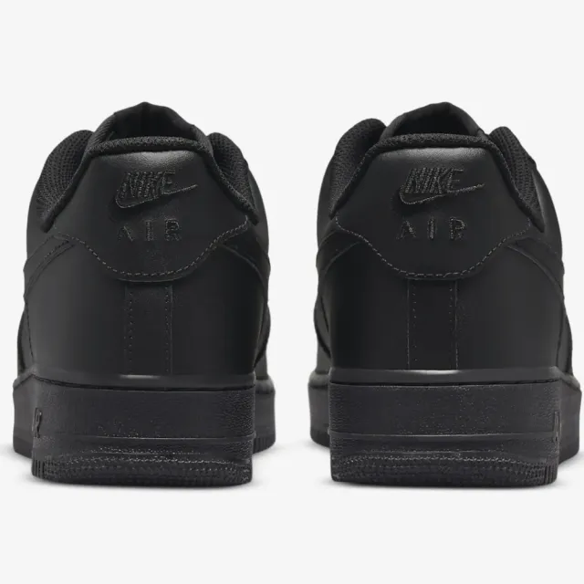 【NIKE 耐吉】Air Force 1 07 運動 男鞋 經典款 AF1 皮革 穿搭 全黑(CW2288-001)