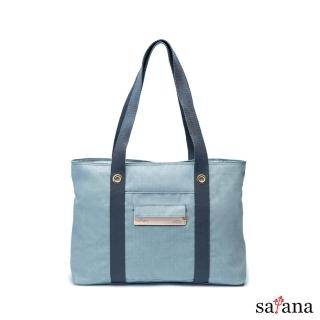 【satana】Soldier 趣遊生活托特袋/肩揹包/旅行袋/旅行包(石灰藍/新色新品)