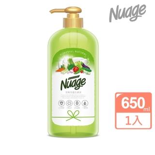 即期品【Nuage】柔綺蔬果食器洗滌液650ml(玉米萃取 分解油汙 中性溫和 一沖即淨)