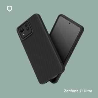 【RHINOSHIELD 犀牛盾】加購品 ASUS Zenfone 11 Ultra SolidSuit 碳纖維紋路防摔背蓋手機保護殼