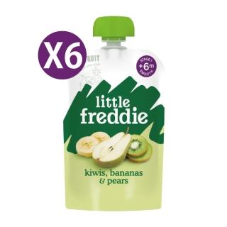 【LittleFreddie】寶寶果昔-蘋果洋梨奇異果香蕉6m+(100gX6)