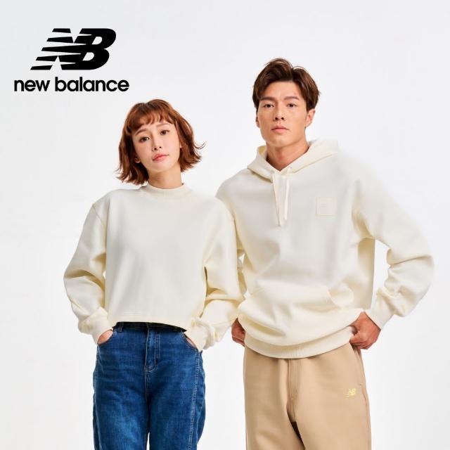 【NEW BALANCE】NB SDS微高領厚磅長袖上衣_AWT41331CIC_女性_米杏色(亞版 版型正常)