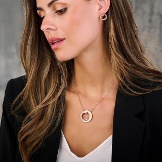 【Cerruti 1881】限量2折 義大利經典PLEAT項鍊 全新專櫃展示品(CN1003)