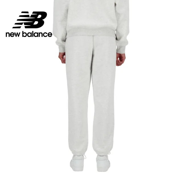【NEW BALANCE】NB 褲管縮口棉質長褲_女性_淺灰色_AWP41500AHH(亞版 版型正常)