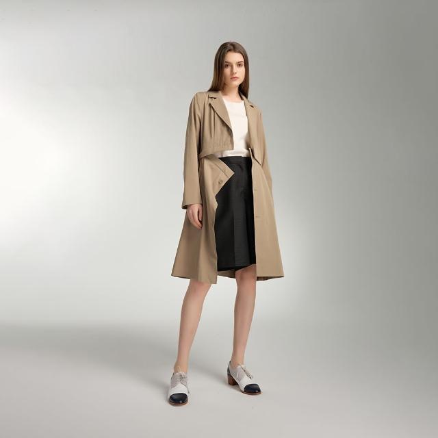 【giordano ladies】風衣 可拆式風衣(02374000)