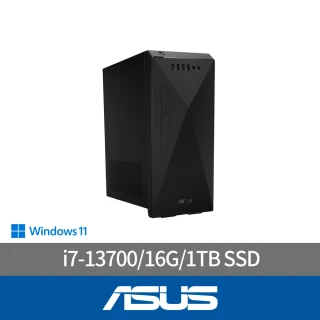 【ASUS 華碩】i7十六核文書電腦(i7-13700/16G/1TB SSD/W11/H-S501ME-713700005W)