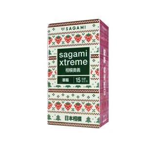 【sagami 相模】奧義衛生套-草莓香味(15入/盒)
