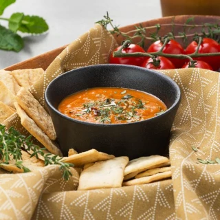 【YU Living 信歐傢居】圓形迷你陶瓷烤盤三件組 120ML(三件一組/黑色/烘焙用具 餐廚用品)