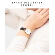 【Daniel Wellington】DW PETITE Roman numerals 28mm 小藍針系列寂靜黑皮革錶(兩色任選)