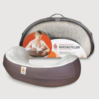 【Ergobaby】自然曲線哺乳枕/授乳枕 親子良品(灰色)