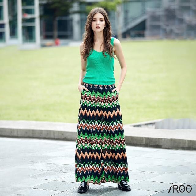 【iROO】粉色羅紋背心