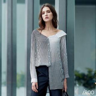 【iROO】漸層感經典時尚長袖上衣