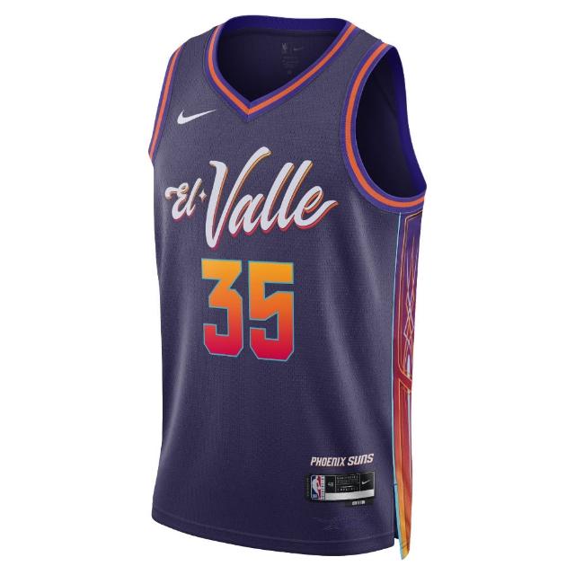 【NIKE 耐吉】背心 男款 運動背心 NBA球衣 鳳凰城太陽隊 PHX MNK DF SWGMN JSY CE 23 紫 DX8516-539