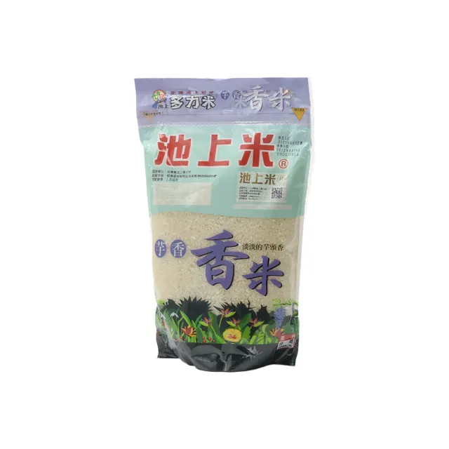 【池上多力米】池上多力芋香米 1.5kg 非真空包裝