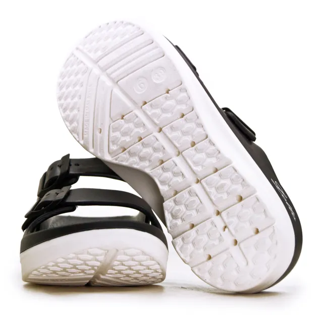 【LOTTO】女 多用途戶外休閒運動美型拖鞋 VENUS系列(黑米 8900)