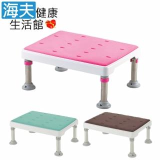 【海夫健康生活館】HEF 日本 高度可調 防滑沐浴椅 M型(HEFR-94-96)