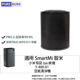 適用SmartMi 智米 小米有品 Jya 峽灣Y-400-01空氣清淨機除臭除甲醛2合1活性碳HEPA濾網