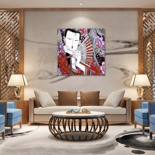 【御畫房】民俗系列二 國家一級畫師手繪油畫80×80cm(VF-183)