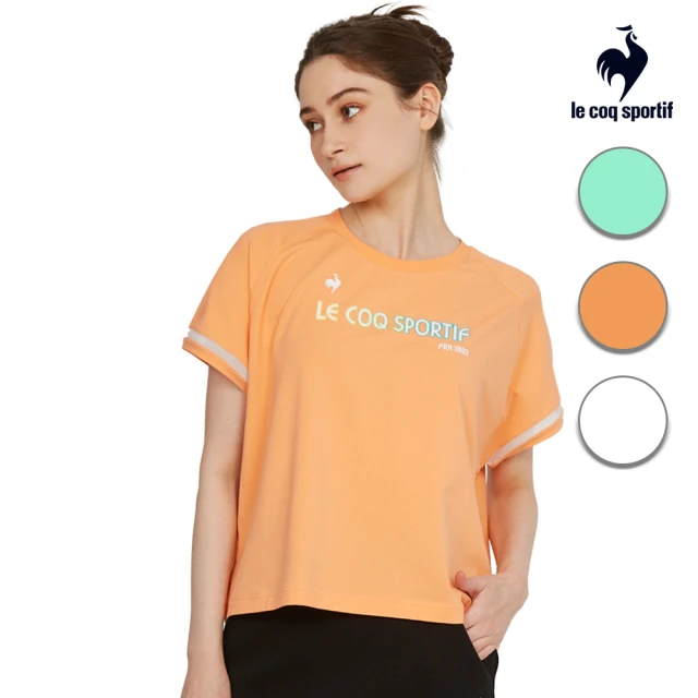 LE COQ SPORTIF 公雞 休閒潮流短袖T恤 女款-3色-LWT22204