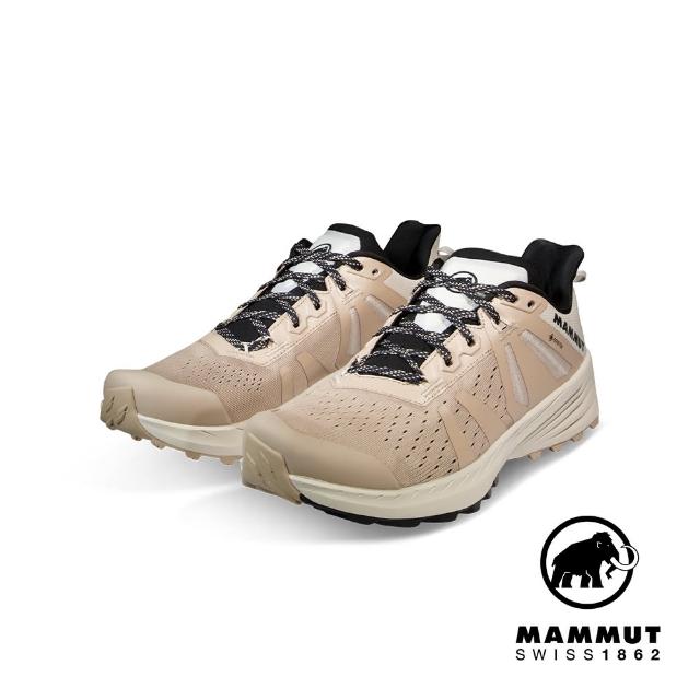 【Mammut 長毛象官方直營】Saentis TR Low GTX Gore-Tex低筒輕量野跑鞋 男款 薩凡納褐/白月光 #3030-05080