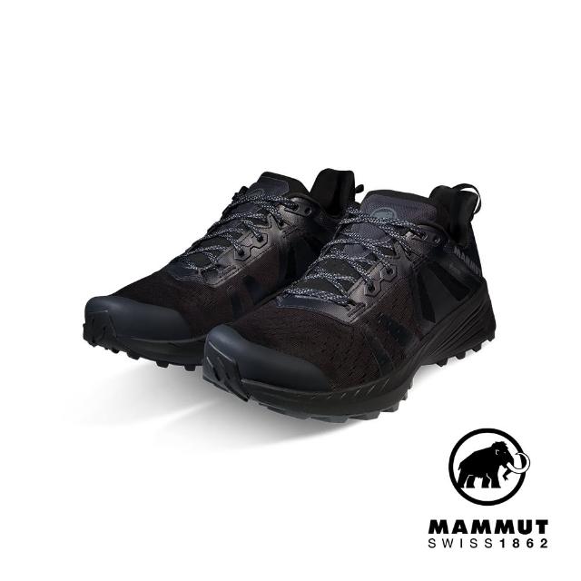 【Mammut 長毛象官方直營】Saentis TR Low GTX Men Gore-Tex 低筒輕量野跑鞋 男款 黑色 #3030-05080