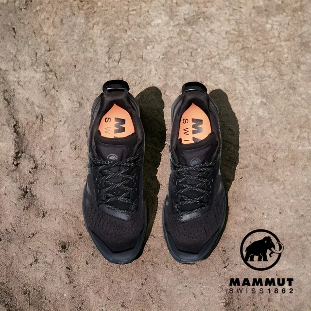 【Mammut 長毛象】Saentis TR Low GTX Women Gore-Tex 低筒輕量野跑鞋 女款 黑色 #3030-05090