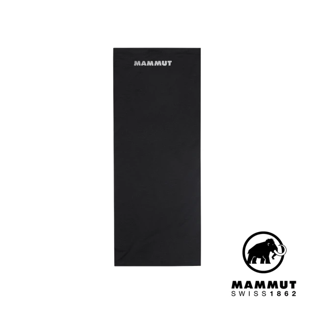 Mammut 長毛象 Tree Wool Neck Gaiter 羊毛混紡快乾抗臭頭帶 黑色 #1191-01940