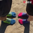 【Injinji】女 Ultra Run終極系列五趾隱形襪[莓果紅]WAA6604(避震緩衝 五趾襪 隱形襪 馬拉松 機能襪 女襪)