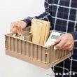 【ONE HOUSE】18L 坂東貨櫃折疊收納箱 收納盒-大款無蓋(2入)