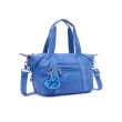 【KIPLING官方旗艦館】深邃亮藍色手提側背包-ART MINI
