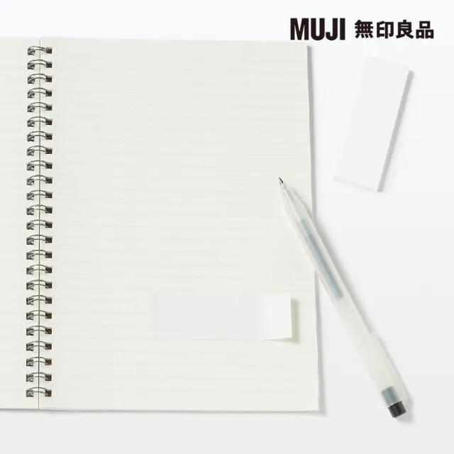 【MUJI 無印良品】便利貼/整面可黏貼式/75×25.白.70張