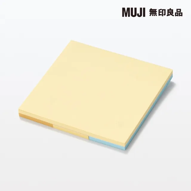 【MUJI 無印良品】便利貼/兩種尺寸綜合/75×75&75×25.各30張