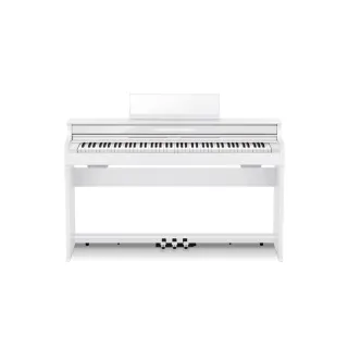 【CASIO 卡西歐】原廠直營數位鋼琴AP-S450WEC2白色含琴椅(木質琴鍵)
