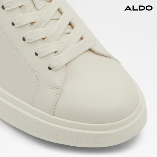 【ALDO】MAGNUS-極簡時尚綁帶休閒鞋-男鞋(白色)