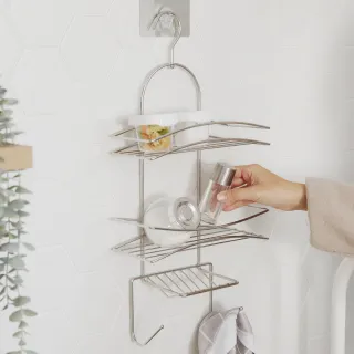 【完美主義】方框型廚房置物吊掛架(收納架/置物架/壁掛式)