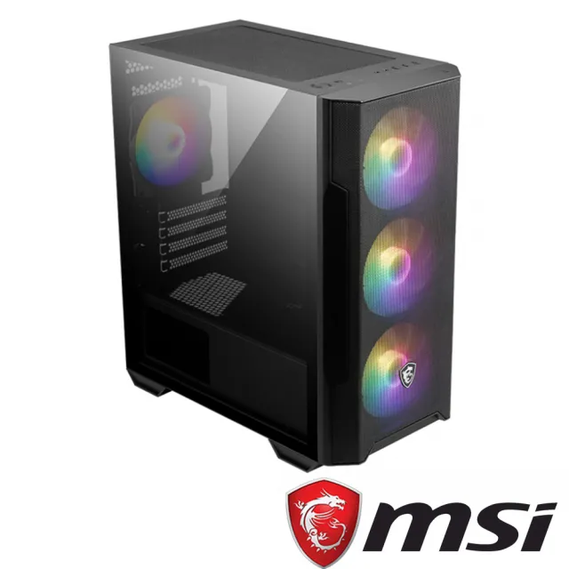 【MSI 微星】機殼+500W★MAG Forge M100R 電腦機殼+松聖500W電源