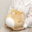 【San-X】拉拉熊 懶懶熊 Ponpoko系列 圓滾滾絨毛娃娃 L 軟軟的肚子 拉拉熊(Rilakkuma)