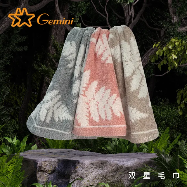 【Gemini 雙星】官方直營 竹纖維林間繽紛系列(毛巾超值2入組)