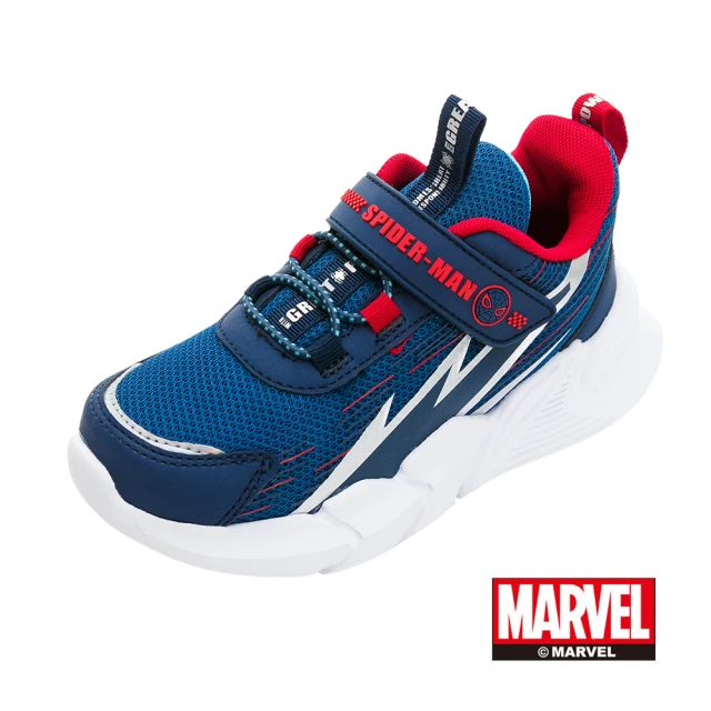 Marvel 漫威 蜘蛛人 童款 輕量運動鞋/4D鞋墊 透氣