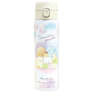 【San-X】角落生物 兩用保溫瓶 480ml 角落小夥伴 炫彩瞬間(餐具雜貨)
