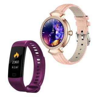【AFAMIC 艾法】2入超值組-CN7+M5 智慧心率運動手環(心率監測 智慧手環 訊息顯示 買1送1)