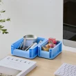 【樂嫚妮】工業風桌面收納整理盒-S 收納盒(2入組)