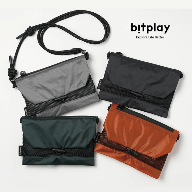 bitplay Foldable 2-Way Bag 超輕量翻轉口袋包(購物袋/手機包/多功能/側背包)