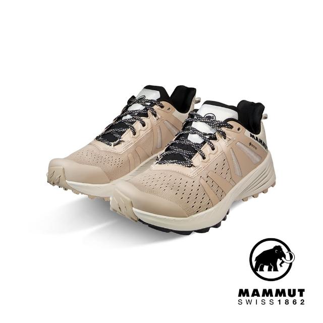 【Mammut 長毛象官方直營】Saentis TR Low GTX Gore-Tex低筒輕量野跑鞋 女款 薩凡納褐/白月光 #3030-05090