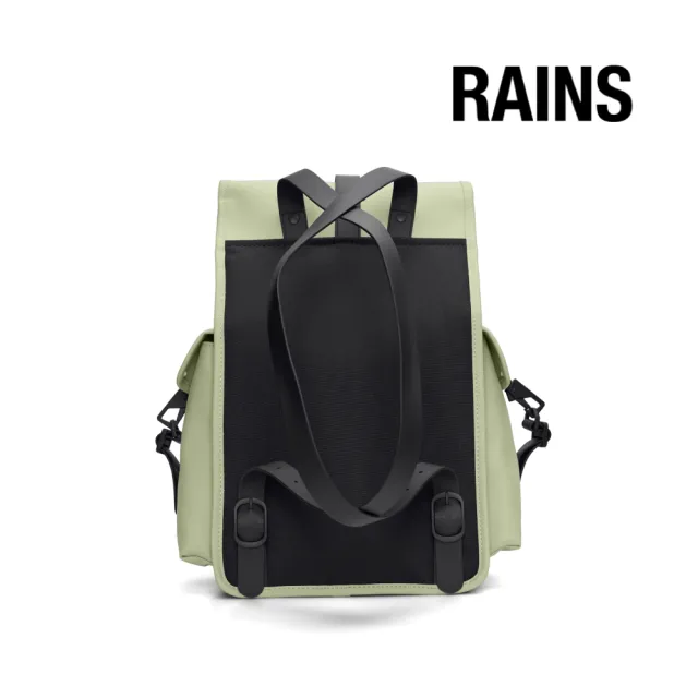 【RAINS官方直營】Rucksack Cargo 防水軍旅後背包(Earth 地球綠)