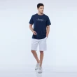 【JEEP】男裝 時尚經典品牌LOGO短袖T恤(深藍)
