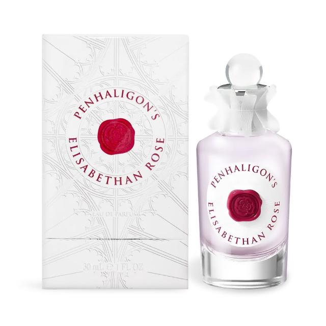 【PENHALIGON’S 潘海利根】伊莉莎白玫瑰淡香精 EDP(30ml-國際航空版)