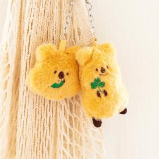 【Quokka n Friends】短尾矮袋鼠吊飾2入組合(鑰匙圈 闊卡 袋鼠)
