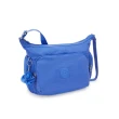 【KIPLING官方旗艦館】深邃亮藍色多袋實用側背包-GABB