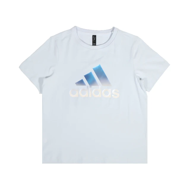 【adidas 愛迪達】圓領短袖T恤 MH BOS TEE 1 女 - IM8887